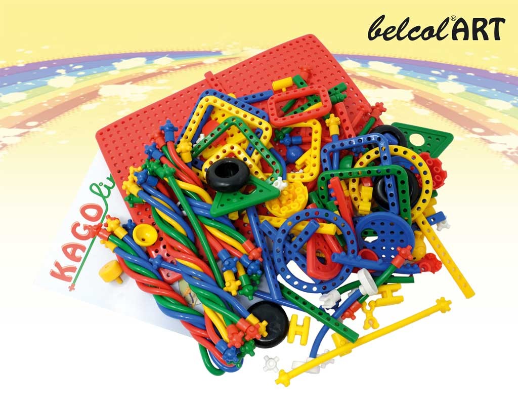 KAGOline BASIC Set 125 – teilig & 1 Bauplatten