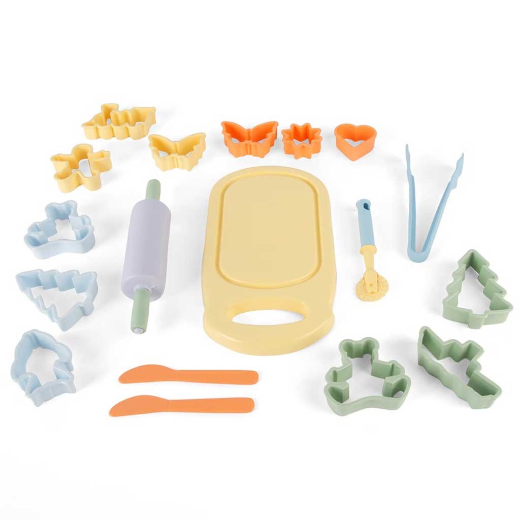 Pastel Play Knetmasseset Im Netz 18 Teile