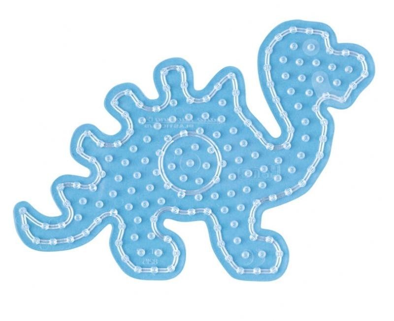 1 Stiftplatte Motiv Dinosaurier für HAMA-Maxi Perlen