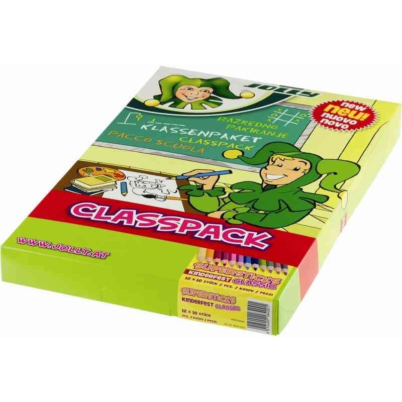 JOLLY Supersticks Classic Ergänzungsfarben, 120er Classpack