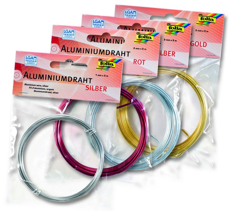 Aluminiumdraht, 2mm x 5 m