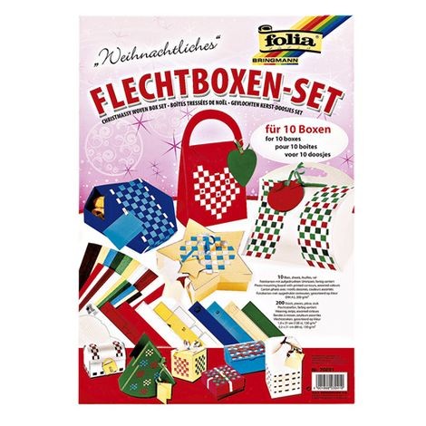 Flechtboxen-Set für 10 Boxen