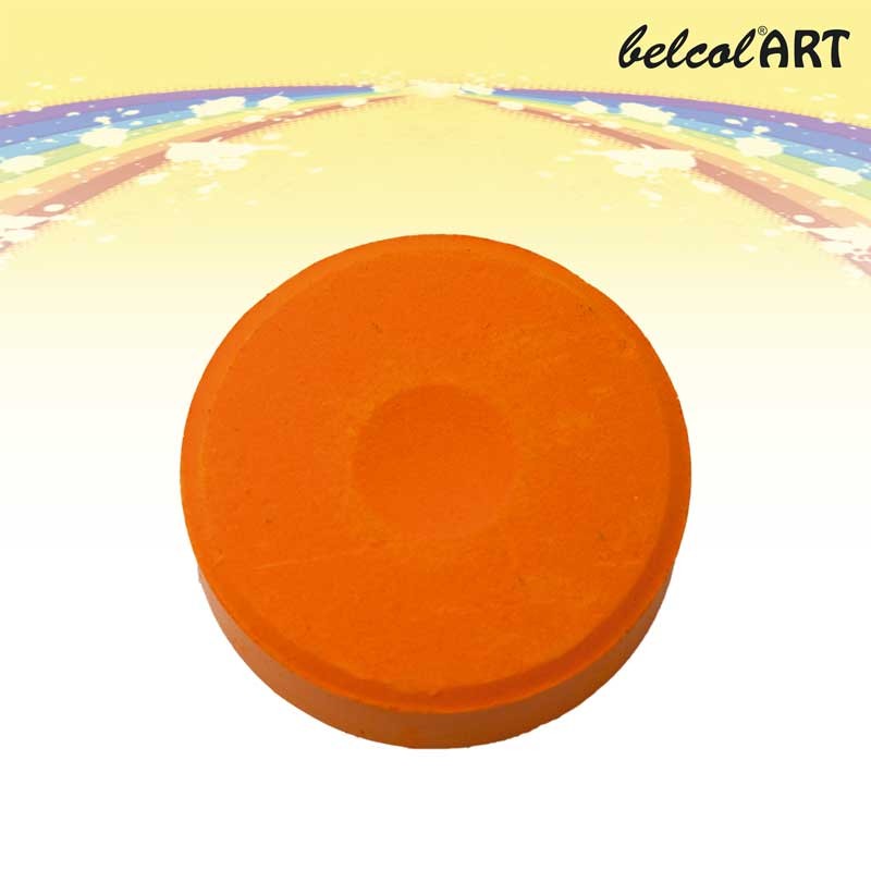 belcolART Öko-Color-Blocks, orange D 57mm, H 19mm 6 Blöcke