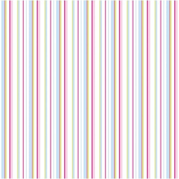 Transparentpapier 115g/m², 50,5x70cm 10 Bogen, Streifen pastell""