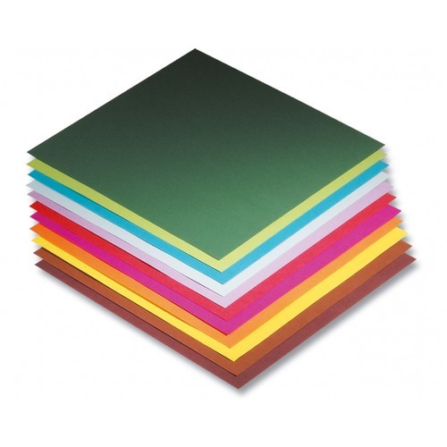 Faltblätter 70g/m², 10x15cm 100 Blatt, farbig sortiert