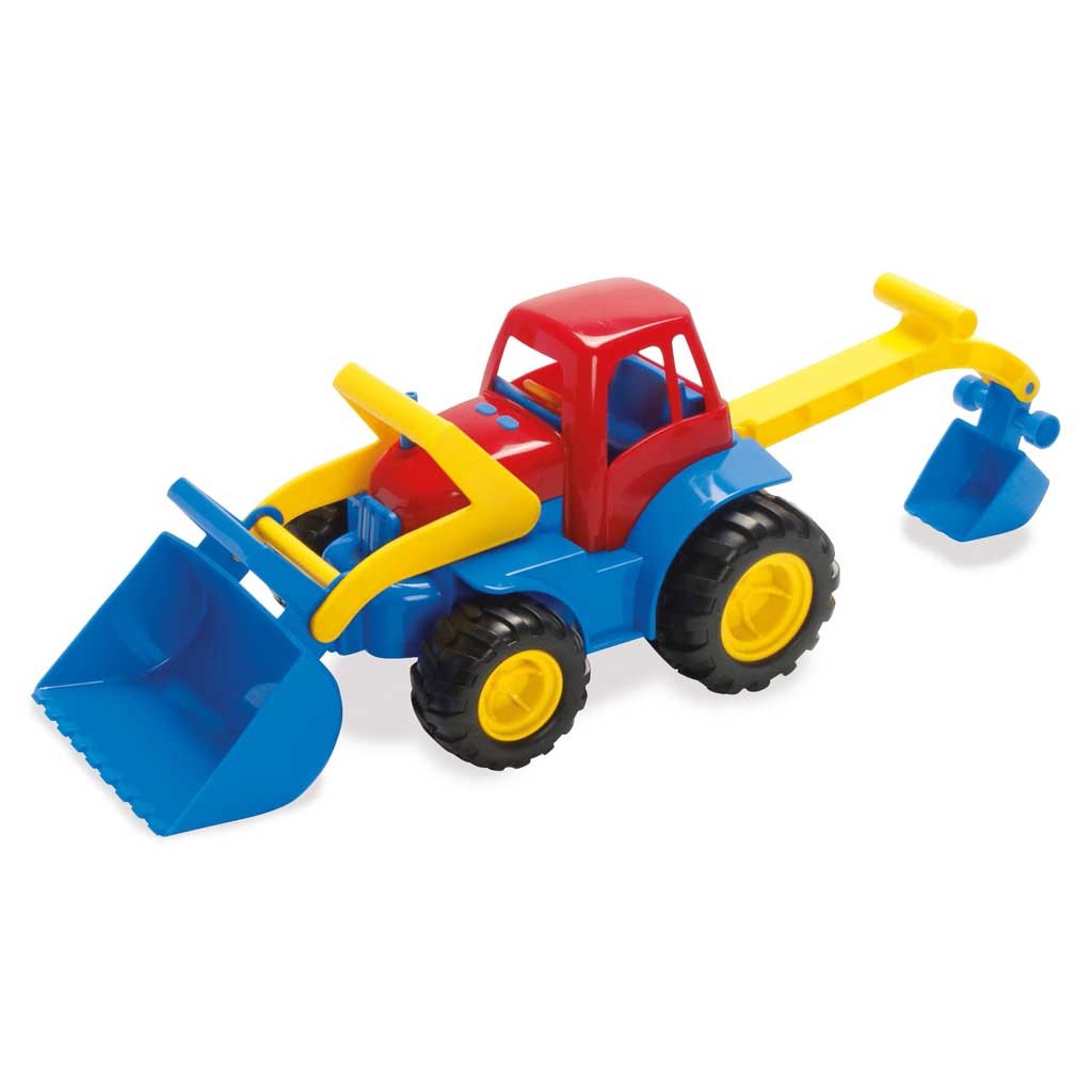 Traktor Frontheber-Schaufel Länge 31 cm Gummiräder