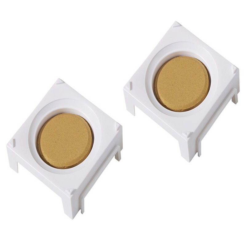 Farb-Pucks 2 Stück ø 44mm gold/silber Made in Germany