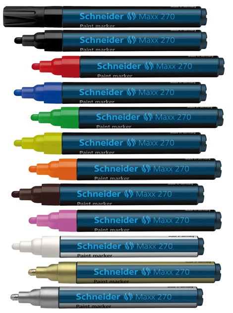 Lackmarker Maxx 270 blau