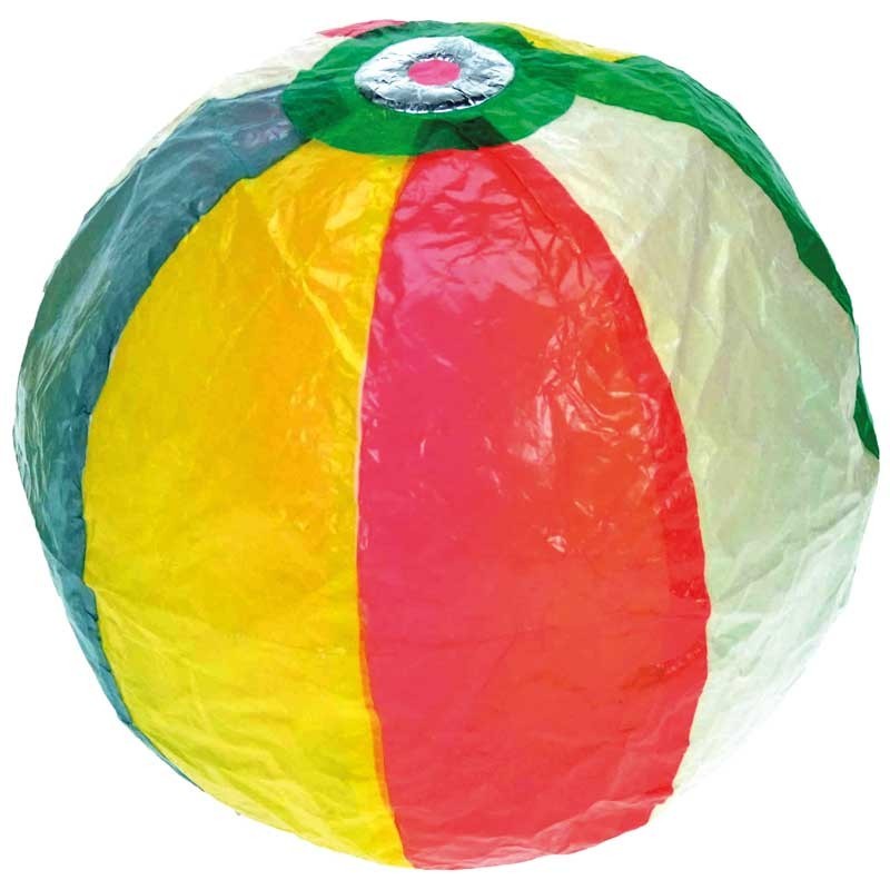 Papierbälle groß ca. 18cm 10er Set Auslaufartikel