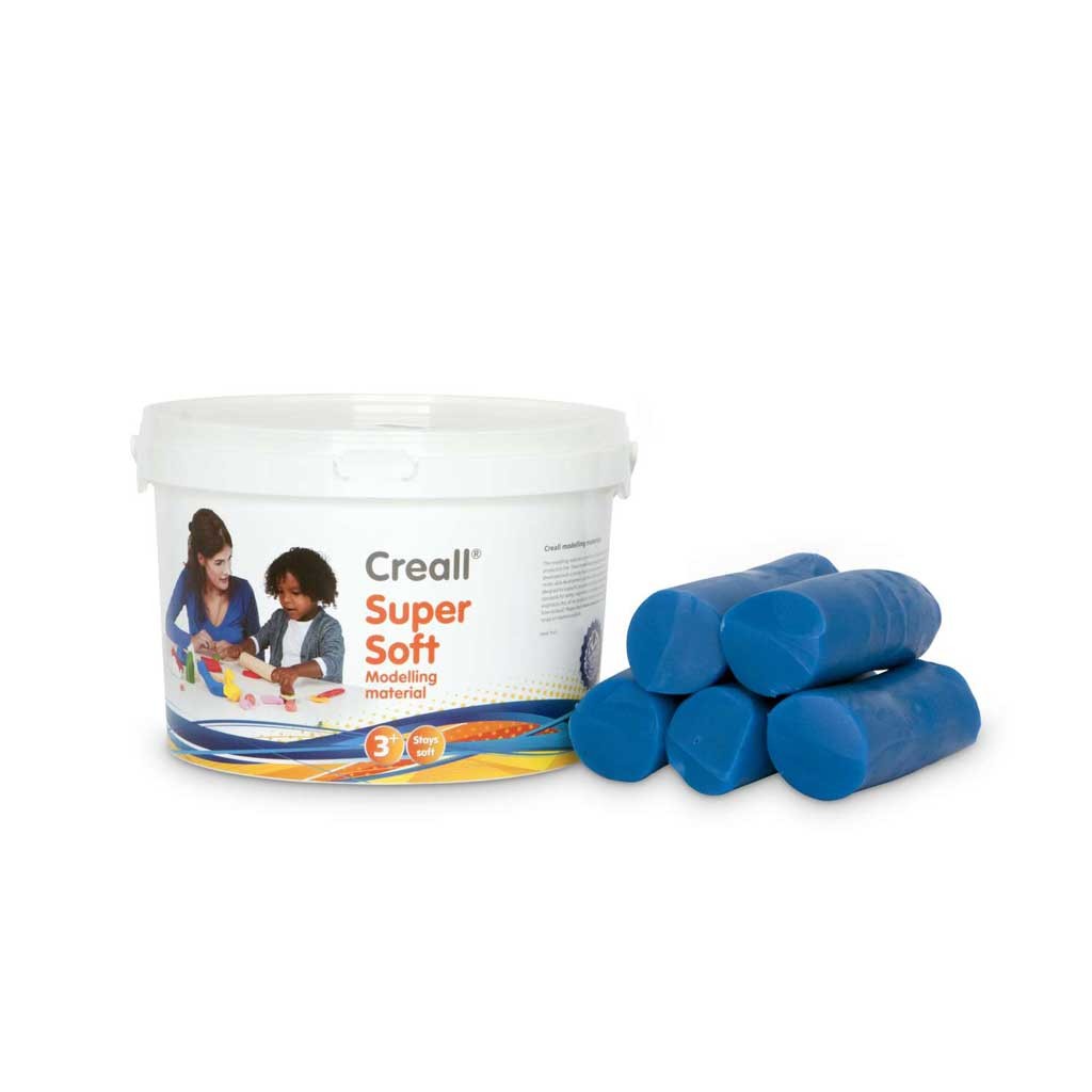 Creall Mini Modelliermasse 1100g blau für Kinder ab 2 Jahre