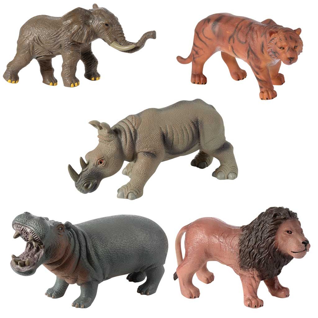 Riesen-Wildtiere 5er Set