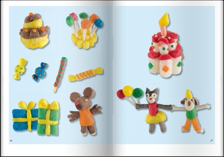 PlayMais® Buch INSPIRATION Bastelbuch, 32 Seiten voller Modelle