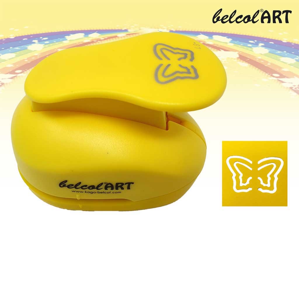 belcolART Stanzer L, Motiv Schmetterling Stanzfläche 38mm