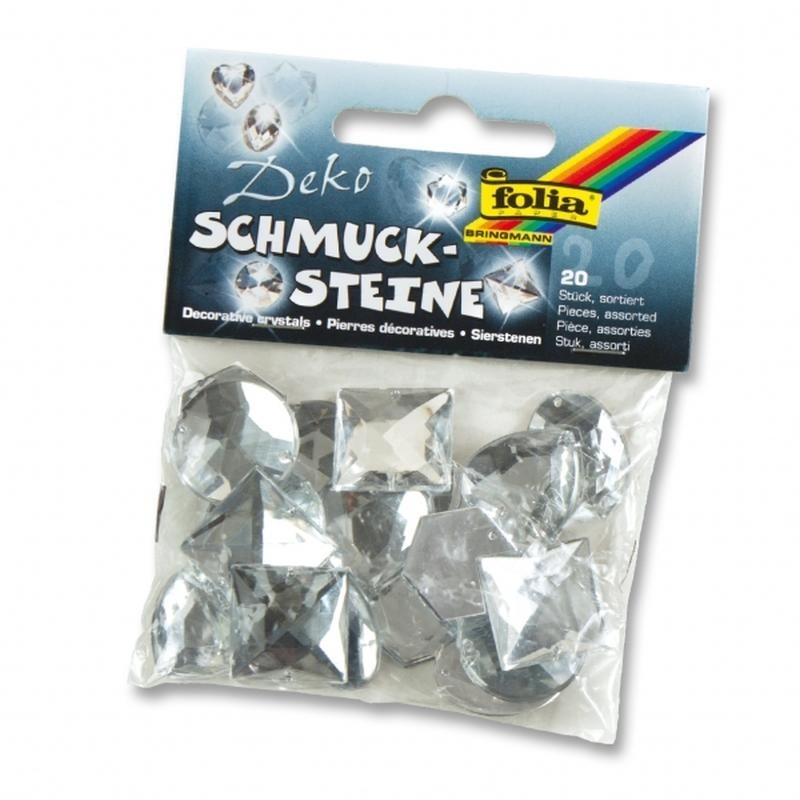 Schmucksteine Maxi - Crystal 20 Stück