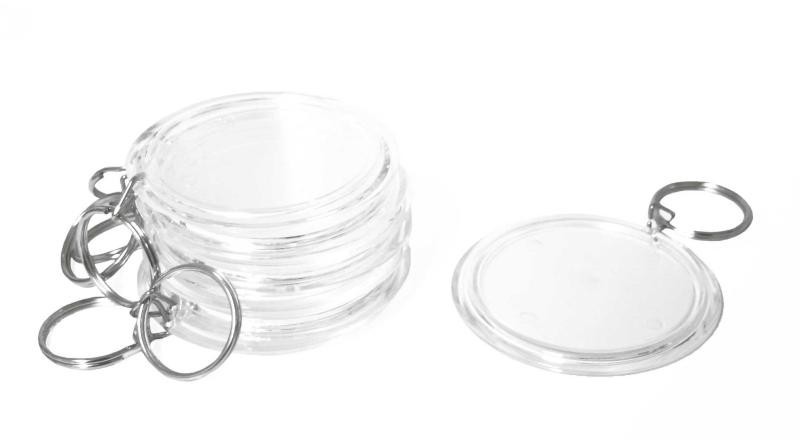 Button Schlüsselanhänger  12er Pack