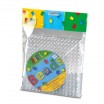 Nabbi® Jumbo Beads - Legeplatte 15x15cm, 2 Stück, transparent