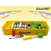 belcolART Mirastix Mini  32 Stifte nachfüllbar in 8 Farben sortiert + 8 Ergonomic Griffe GRATIS