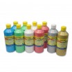 belcolART Crilix Metall Acrylfarben Set 8 x 500ml in 4 Farben sortiert