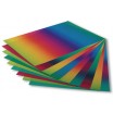 Regenbogentransparentpapiermappe 115g/m², 22x32cm, 10 Blatt