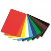 Buntpapier gum. 35x50cm, 20 Bl. Einzelfarben
