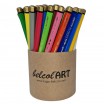 belcolART Aquarell Farbgiganten, 50 Stifte in der Runddose, in 25 Farben sortiert