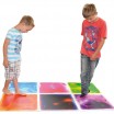 Bodenmatten mit Farbverlauf farbig sortiert 6 Stück á 50x50cm