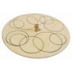 Mandala Kreisel Material: Buche und Sperrholz Maße: Ø 13 cm